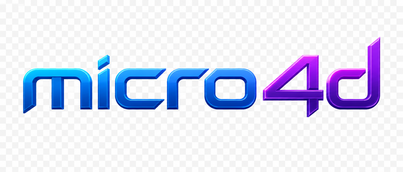 Logo micro4d untuk hiburan dewasa